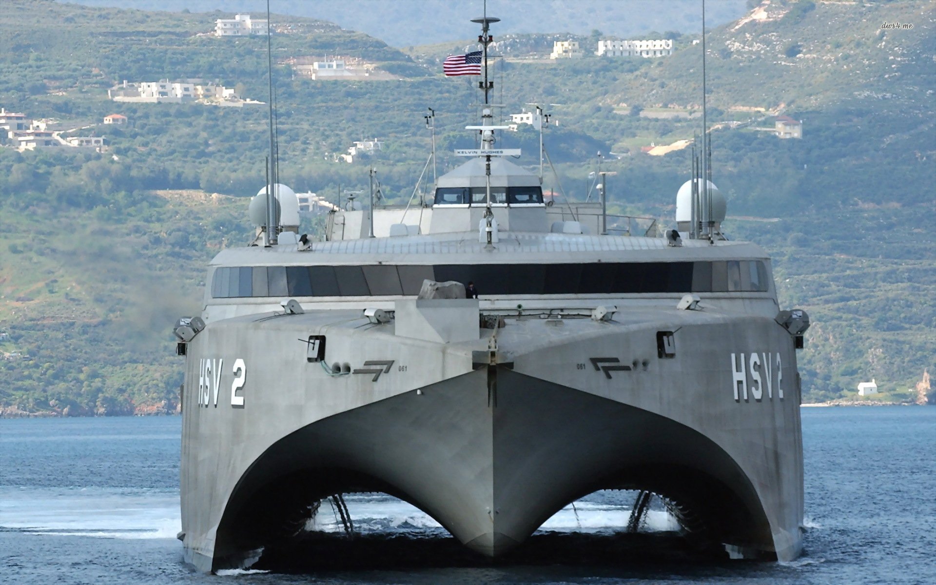 hsv-2 swift hochgeschwindigkeits-schiff hochgeschwindigkeitsschiff hybrid katamaran us navy