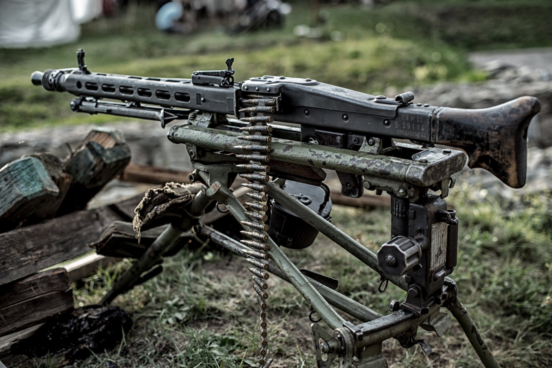 mg 42 maschinengewehr 42 alemán uniforme tiempos segunda mundial guerra armas