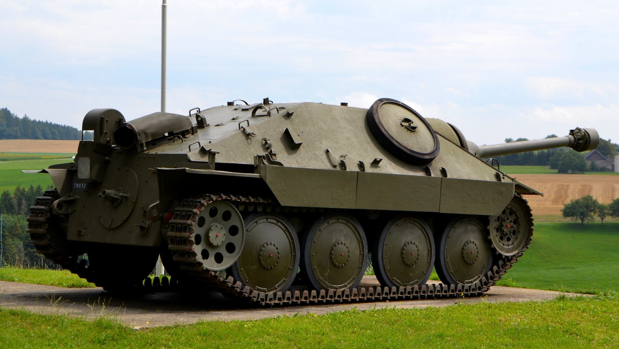 hetzer hetzer jagdpanzer 38 alemán autopropulsado artillería instalación acs clase aviones de combate tanques