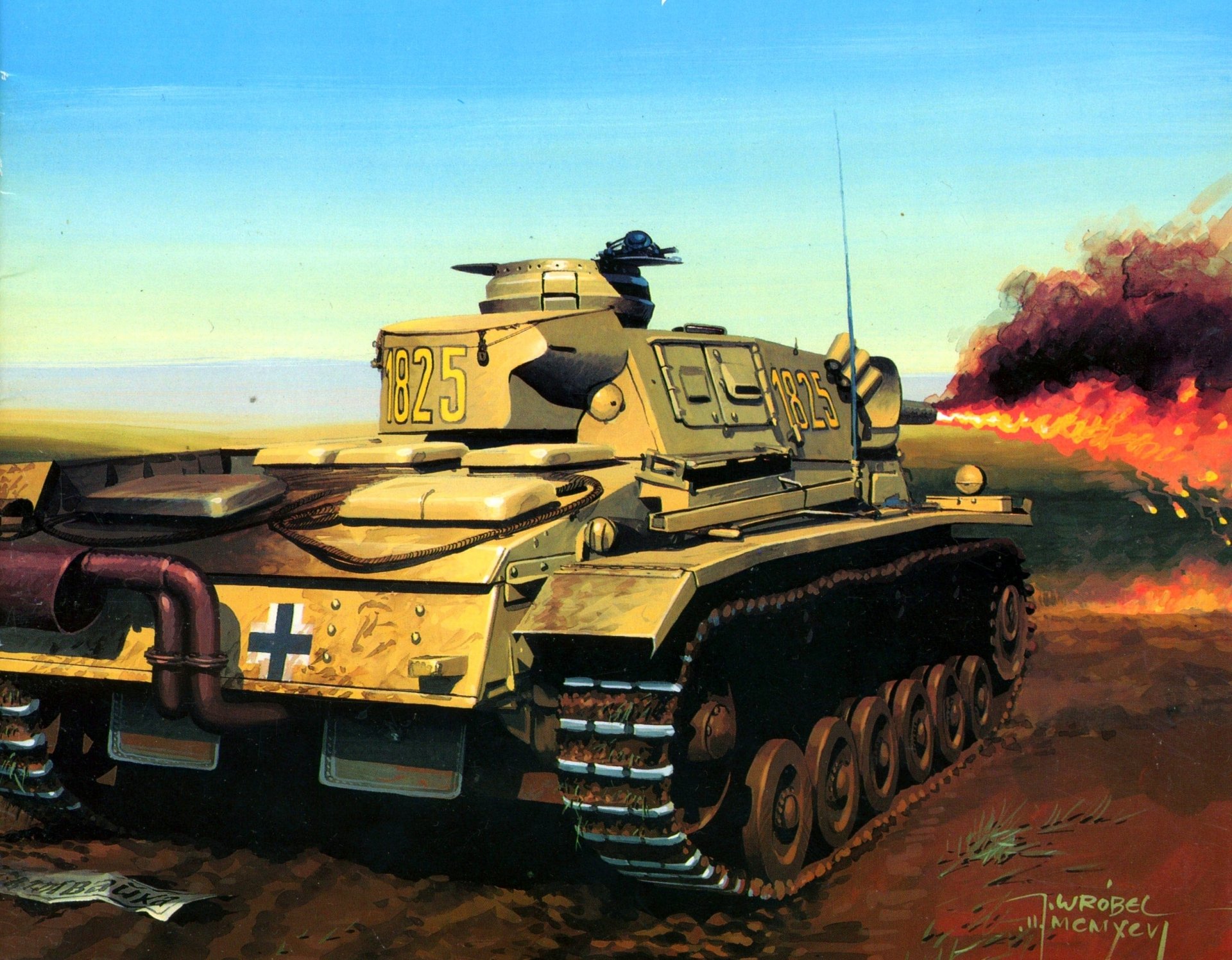 kunst feld panzer flammenwerfer pz.lll fl flammpanzer iii oder speziell maschine sd.kfz . 141/3 v. juli 1943 in der zusammensetzung der panzer- divisionen großdeutschland wurde es verwendet unter kursk dem zweiten weltkrieg