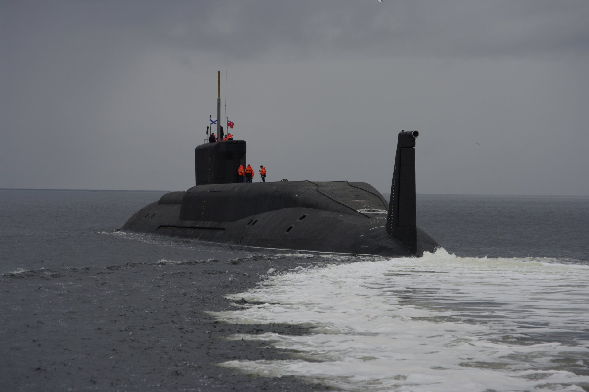 nuclear underwater cruiser ssbn boreas st. andrew flag greatne