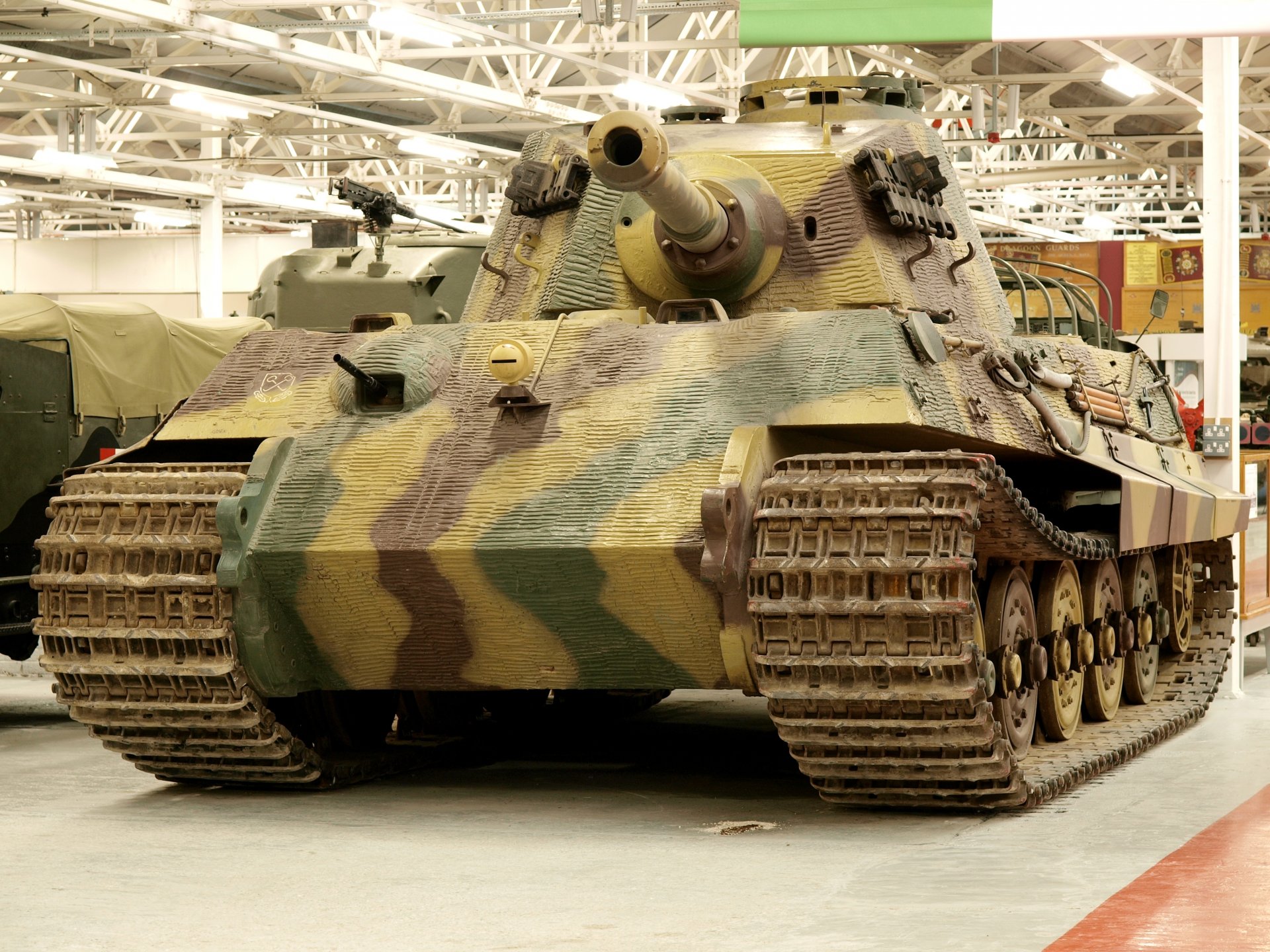 museo tedesco pesante carro armato pzkpfw vi tiger ii tigre reale