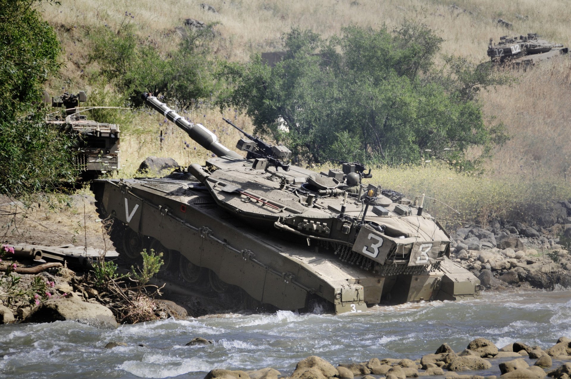 merkava-iiid merkava principal batalla tanque israel barro