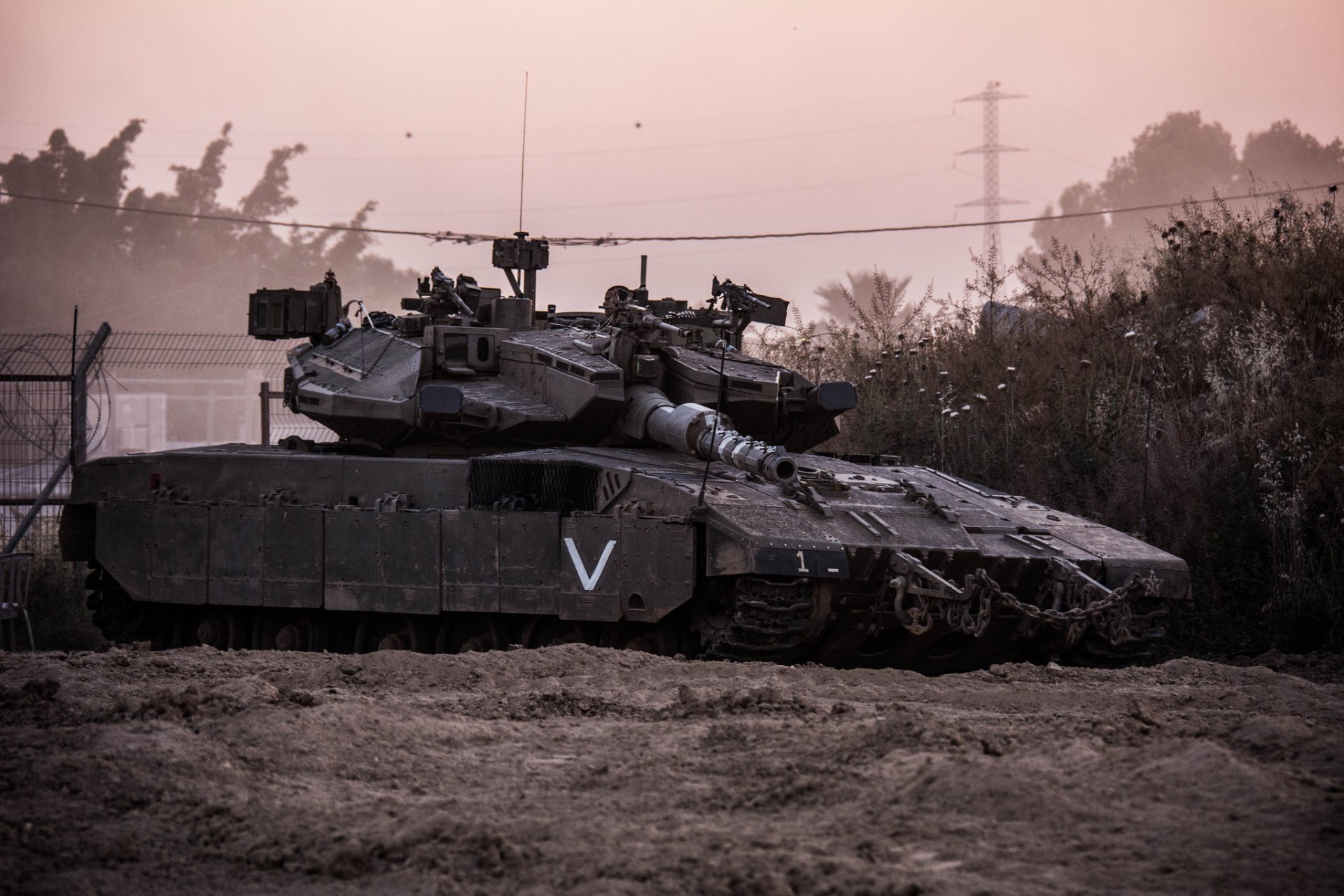 merkava battle tank