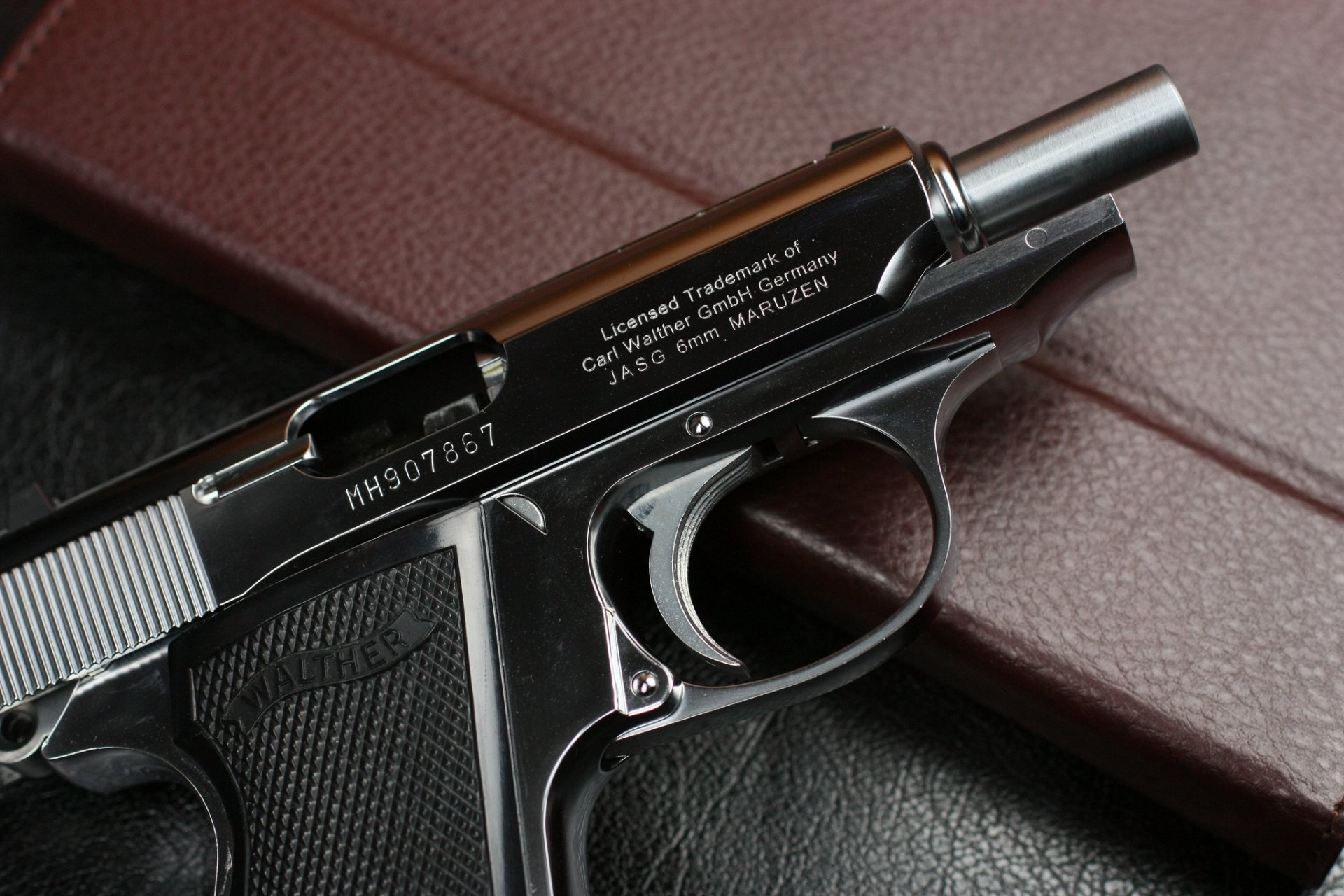 maruzen walter walter ppk / s auto-charge pistolet