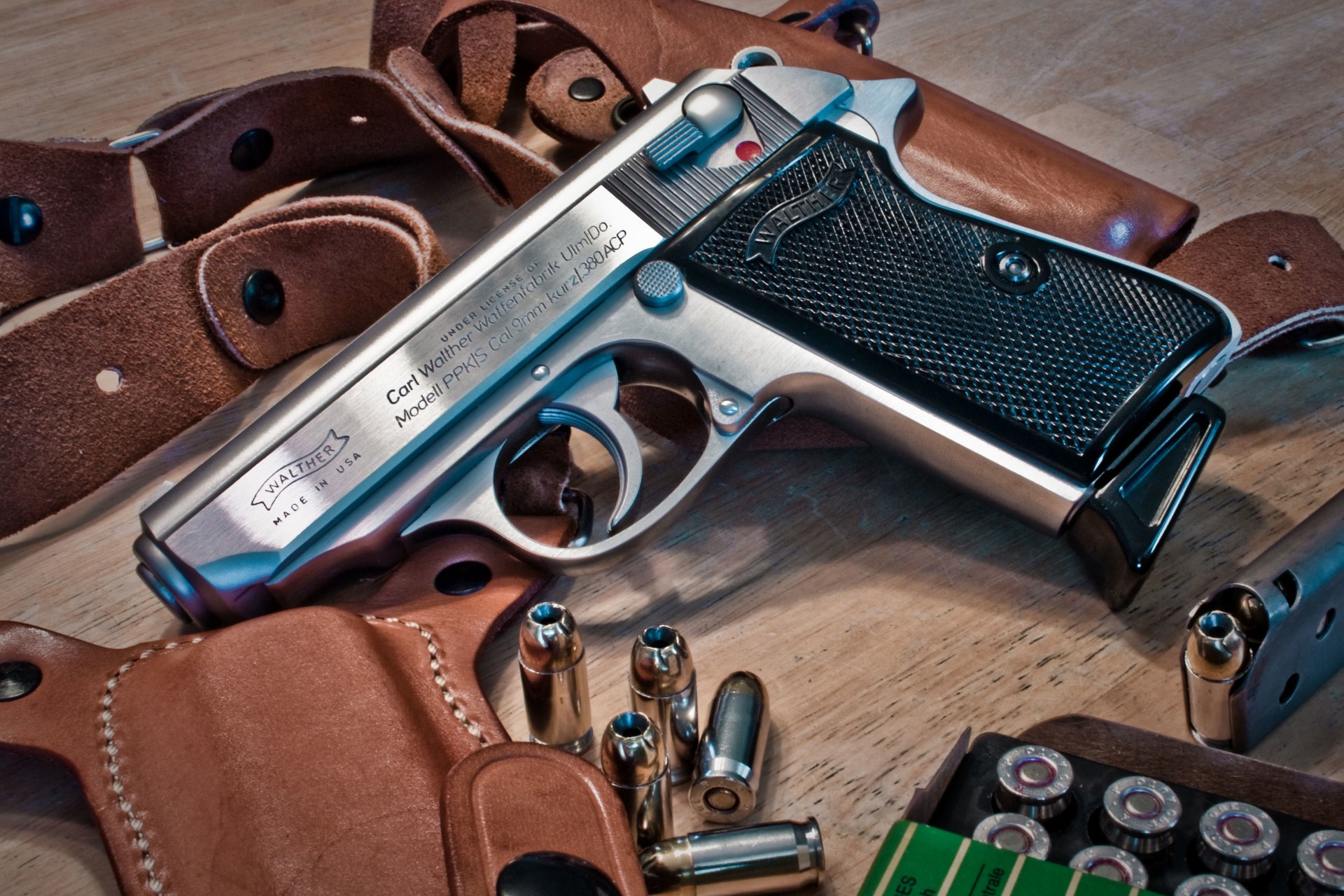 walter ppk / s auto-charge pistolet arme