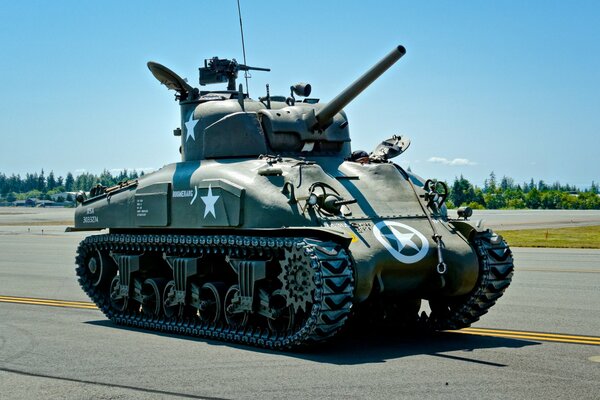 Char M4 Sherman de la Seconde guerre Mondiale