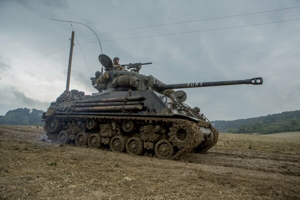 Char Sherman de la seconde guerre mondiale