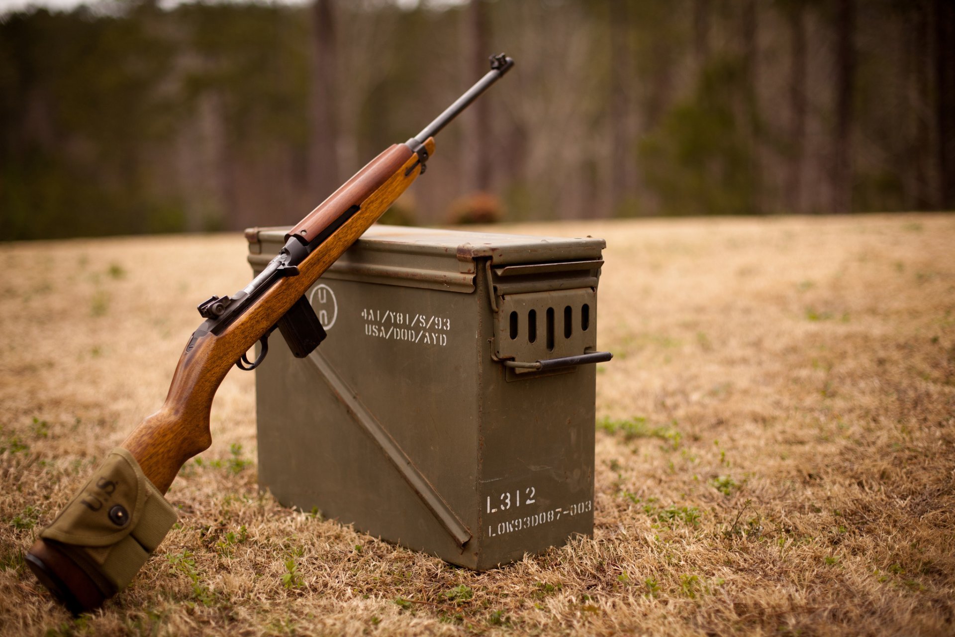 m1 carbine auto-charge carabine boîte boîte