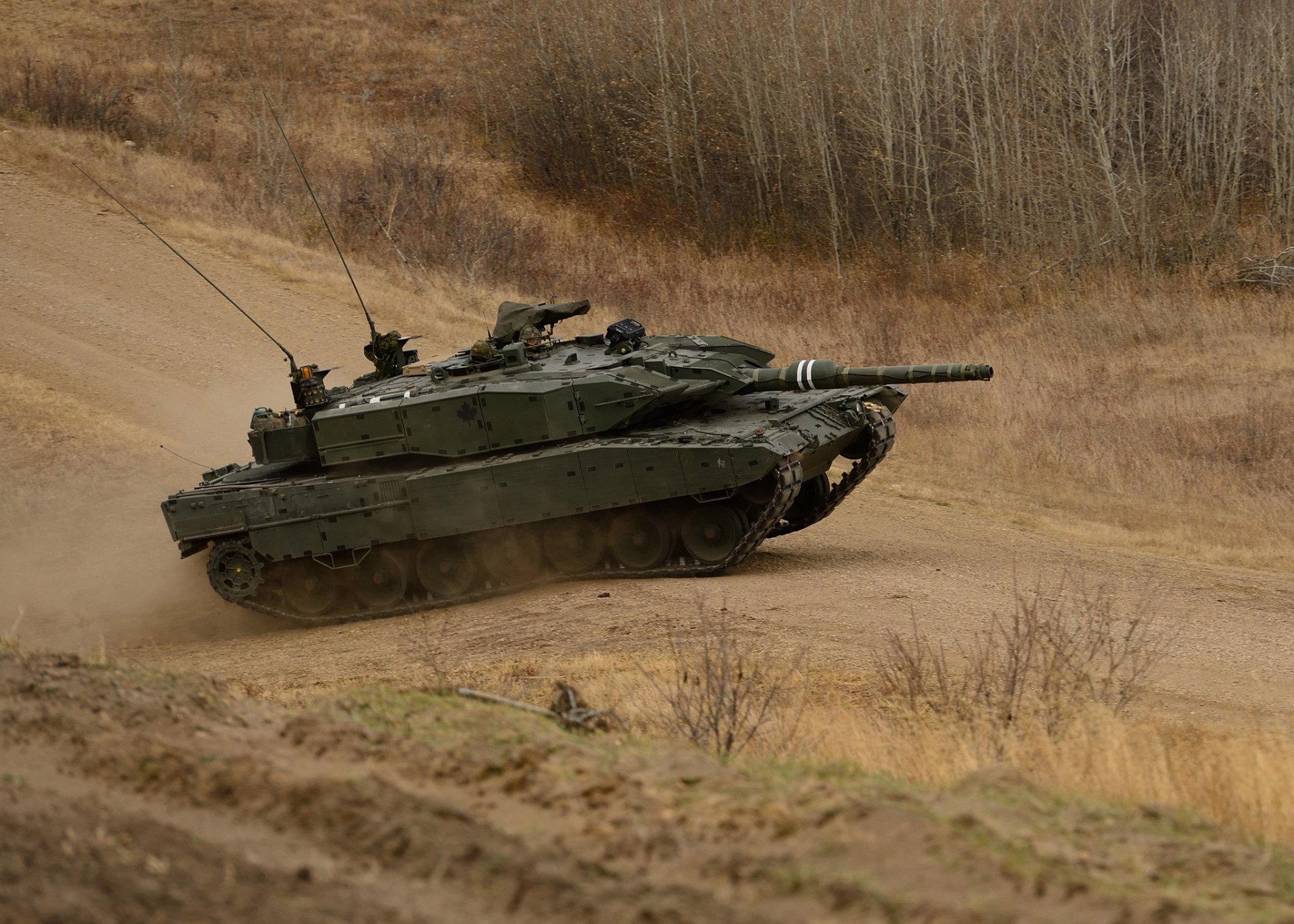 leopard-a4m czołg drogowy