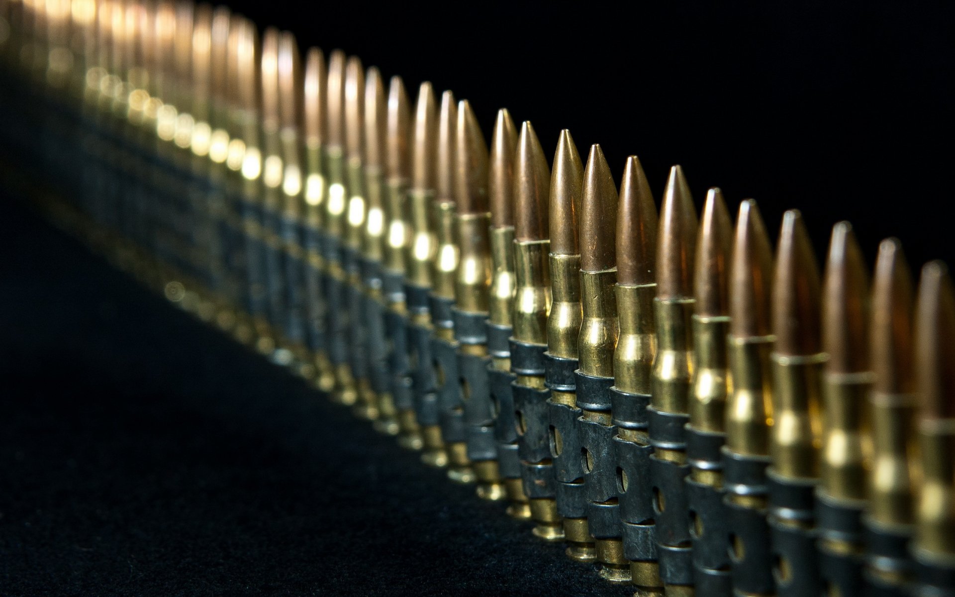 cartridges weapon close up