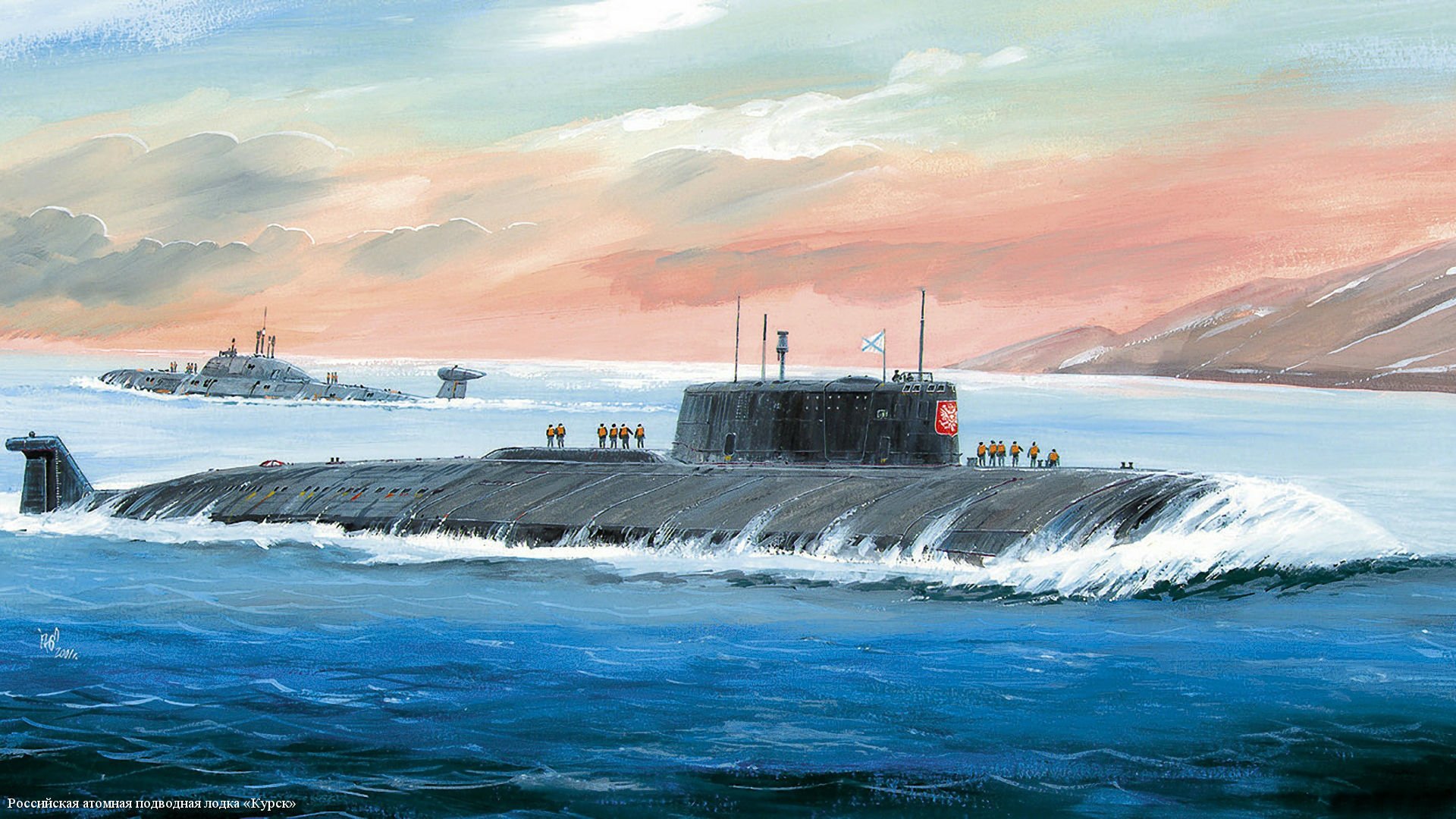 kursk nuclear submarino submarino armada