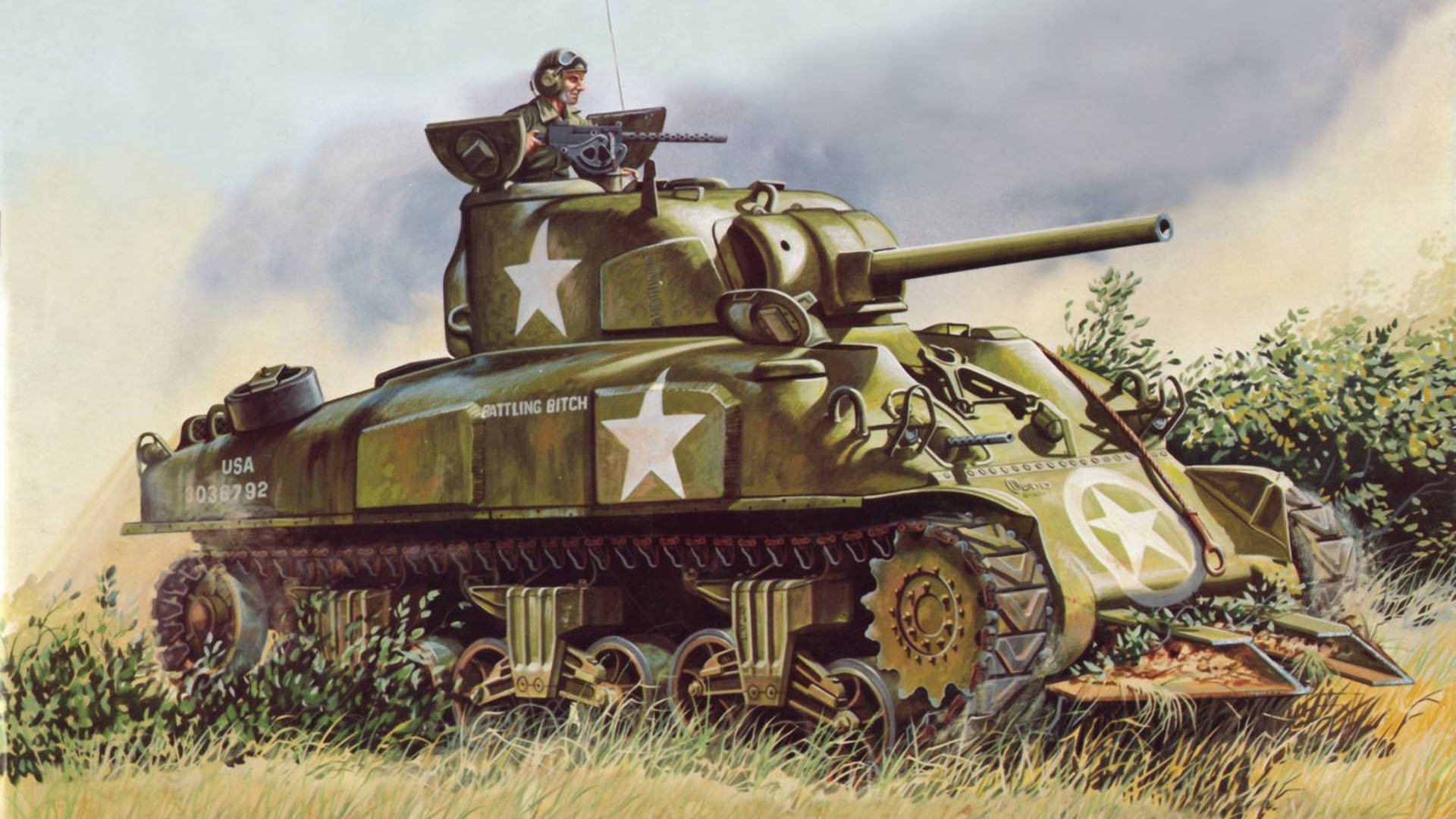 sherman tanque m4 sherman figura