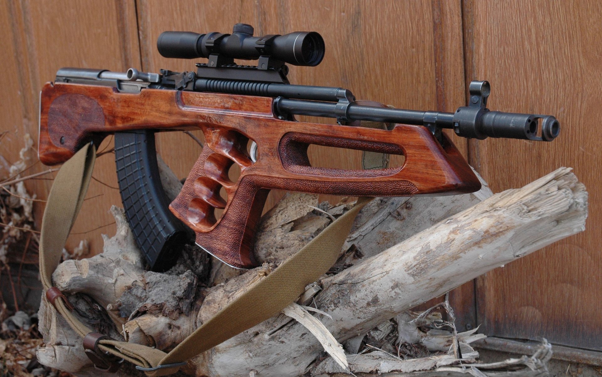 karabiner sks bull-väter waffen balken