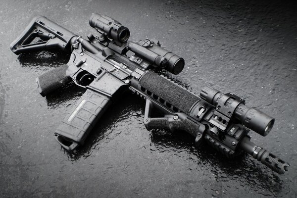 Upgrade of the M4 assault rifle