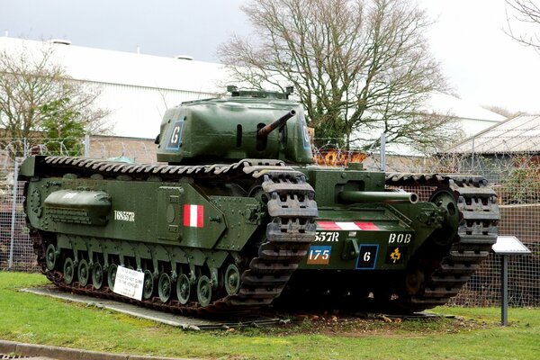 Char d infanterie lourd à l exposition