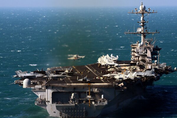 Porte-avions USS john C. stennis