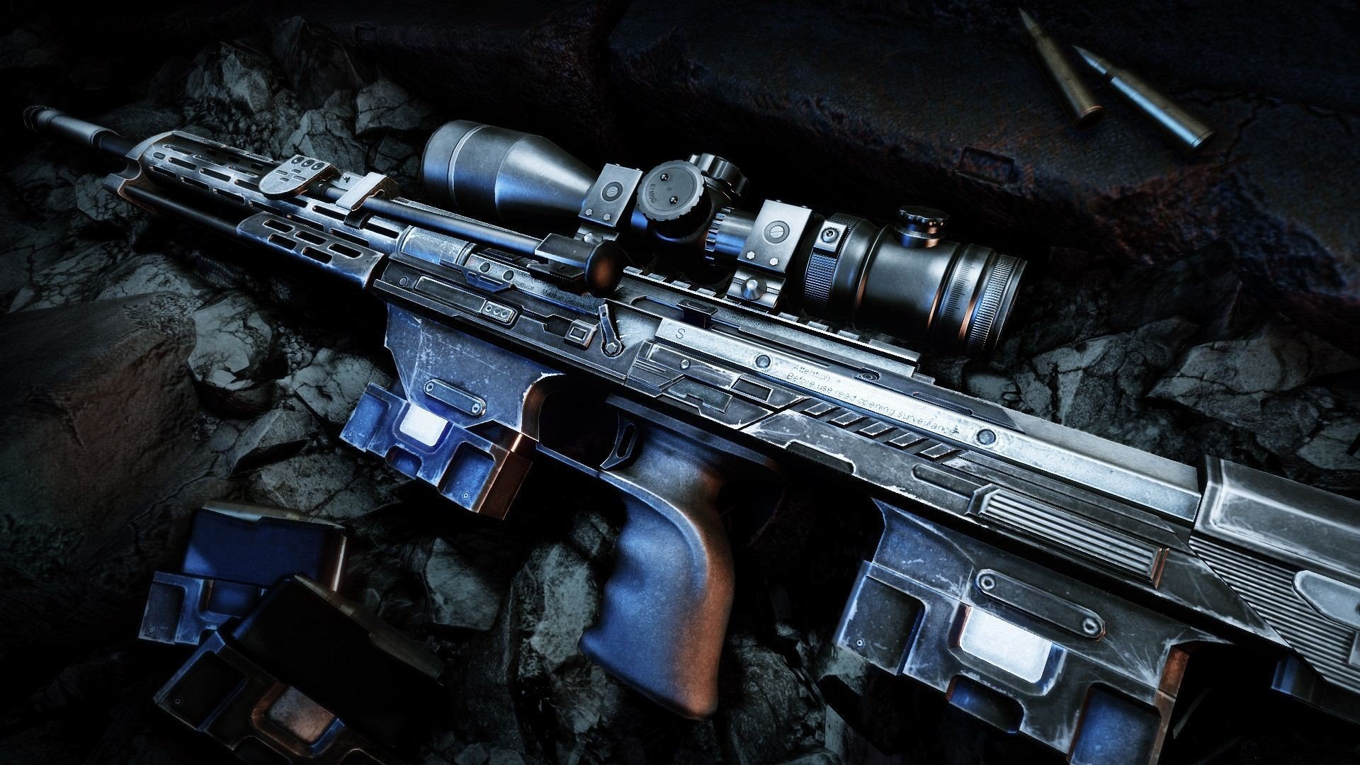 dsr-50 broń karabin snajperski amunicja snajper ghost warrior 2