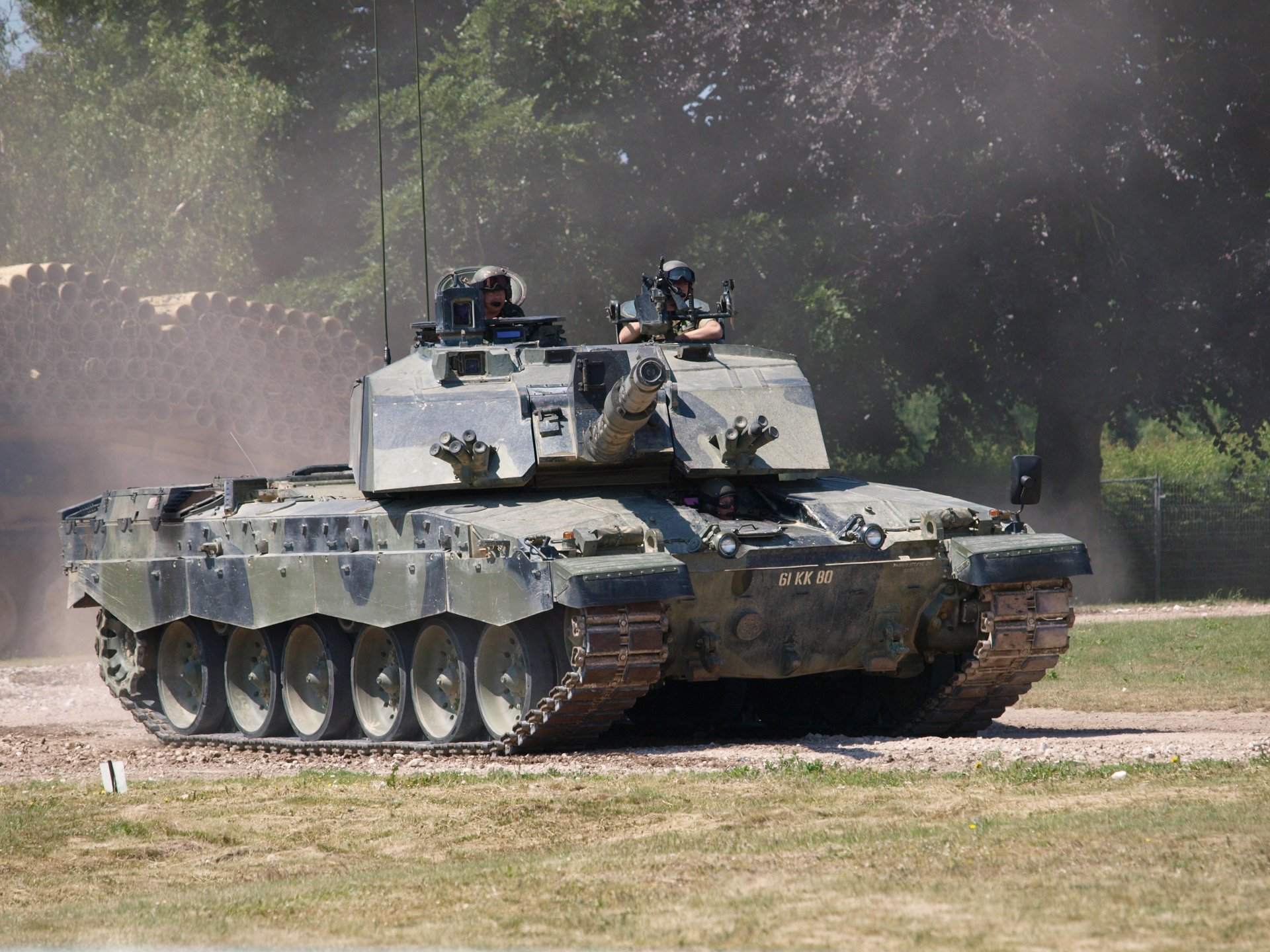 tanque británico tanque de batalla principal challenger challenger