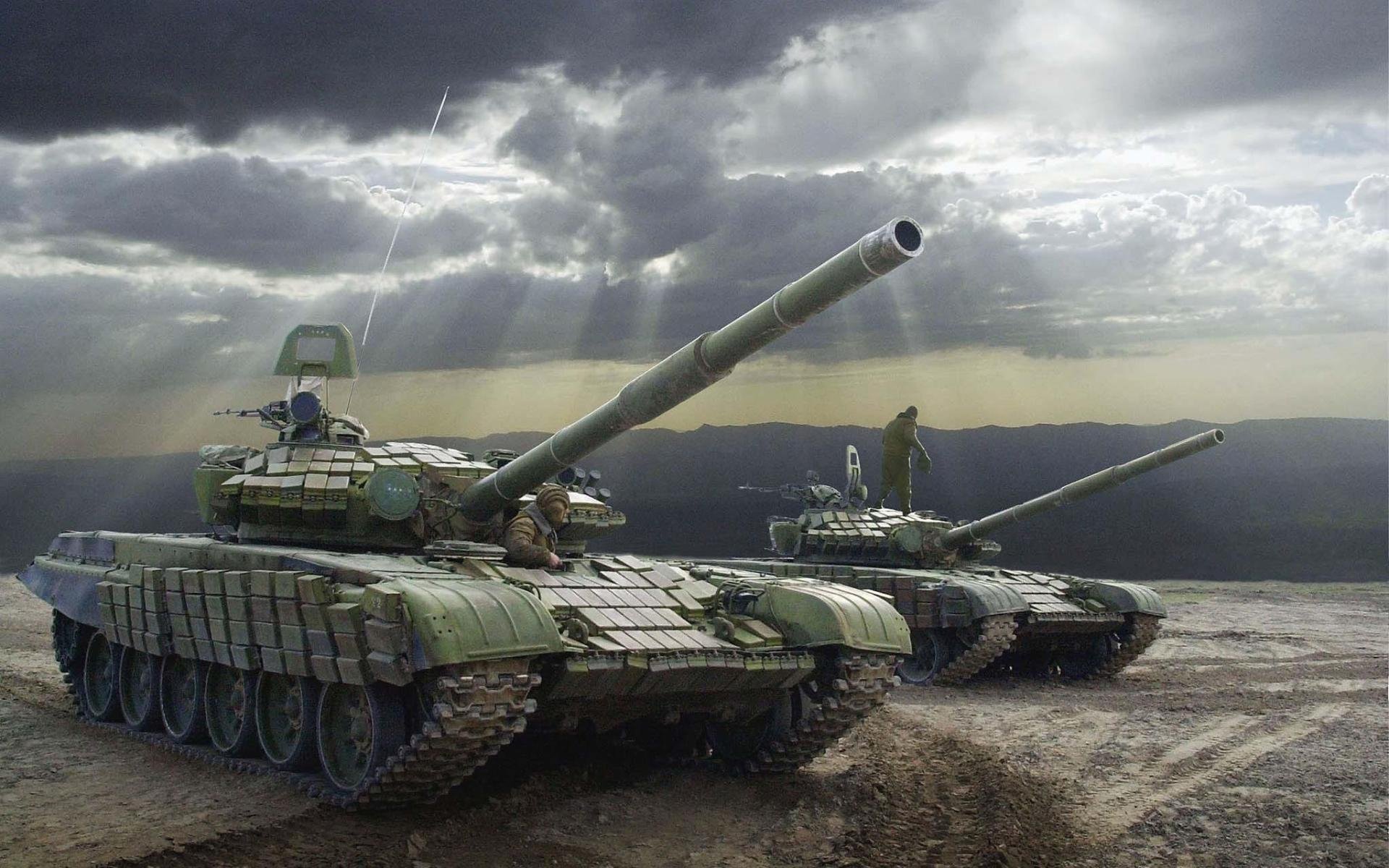 chars t-90 tankistes