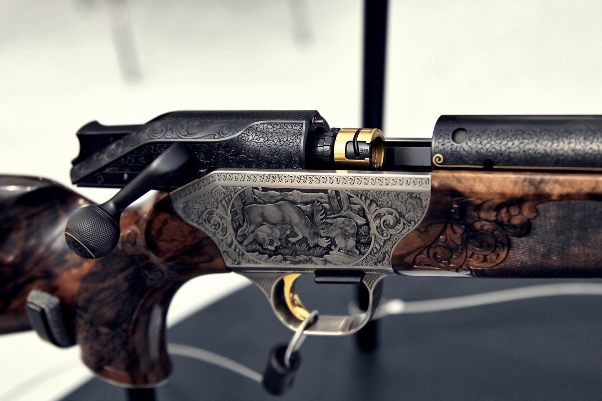 grabado obturador macro 8x68s blaser r8 orden grado ii armas & amp; caza 2012