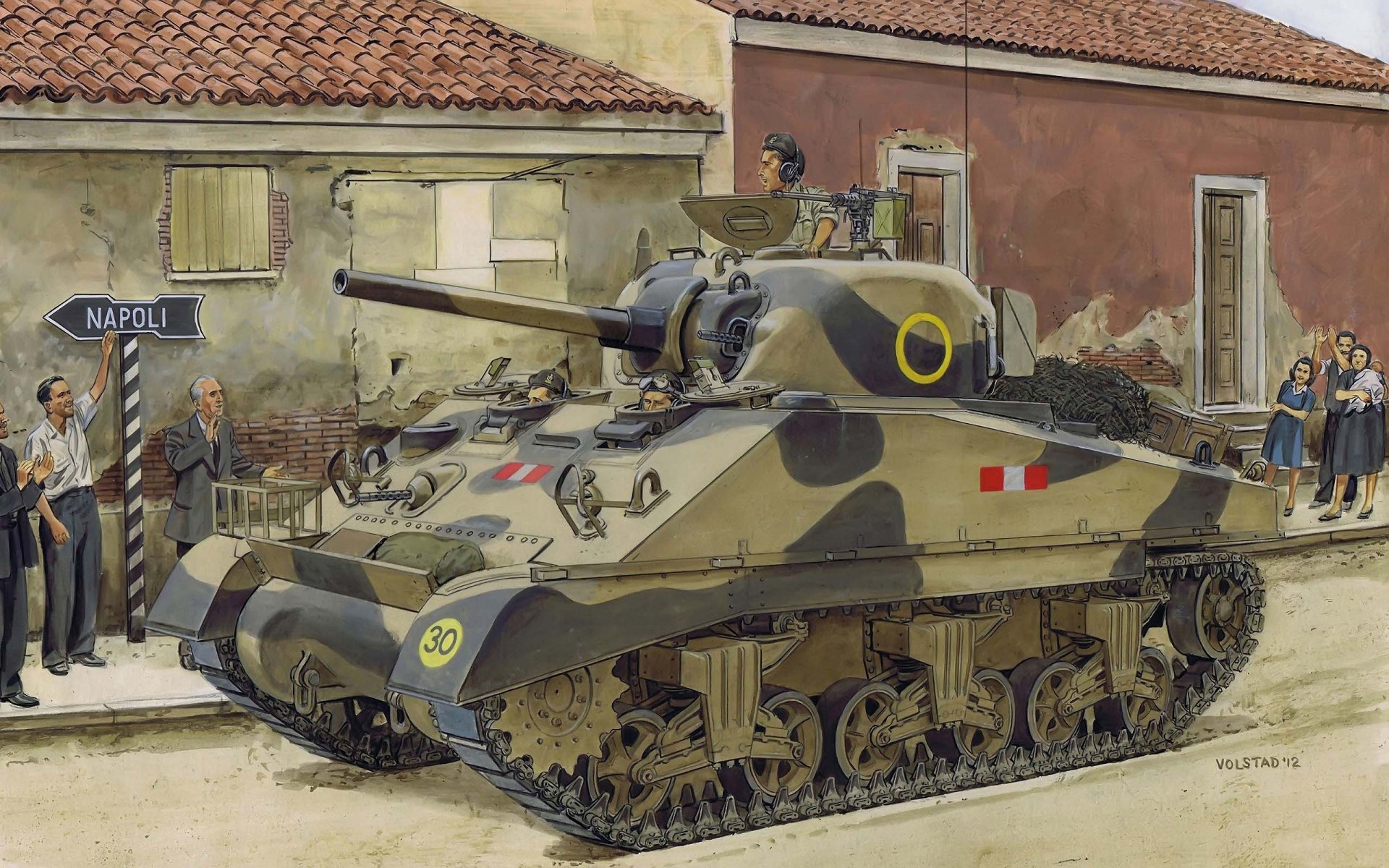 the British medium tank Sherman iii was supplied to the allies first of all Great Britain and the USSR under the Lend-Lease program