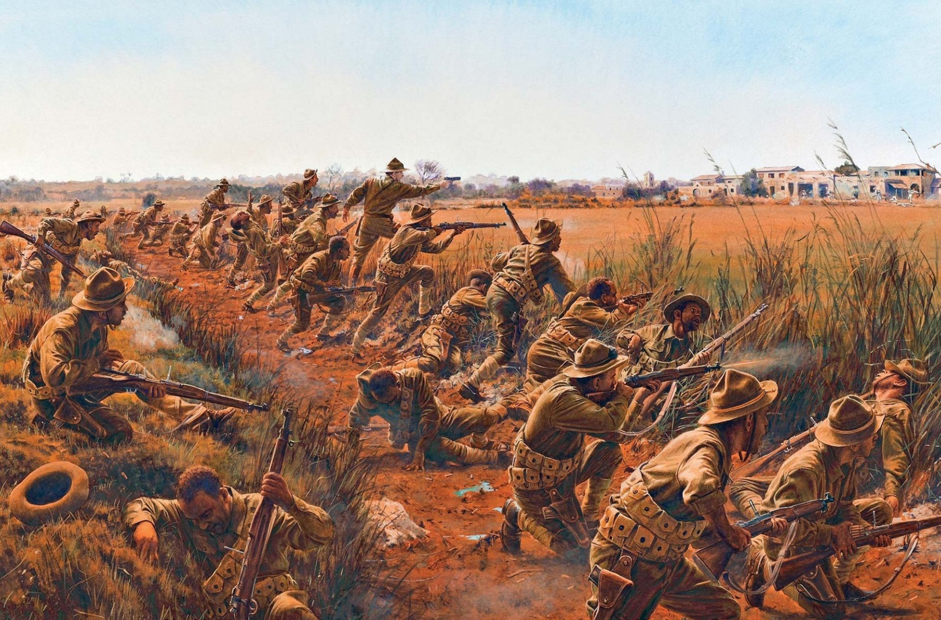 art war battle soldiers springfield m1903 springfield m1903 american magazine rifles world war i drawing