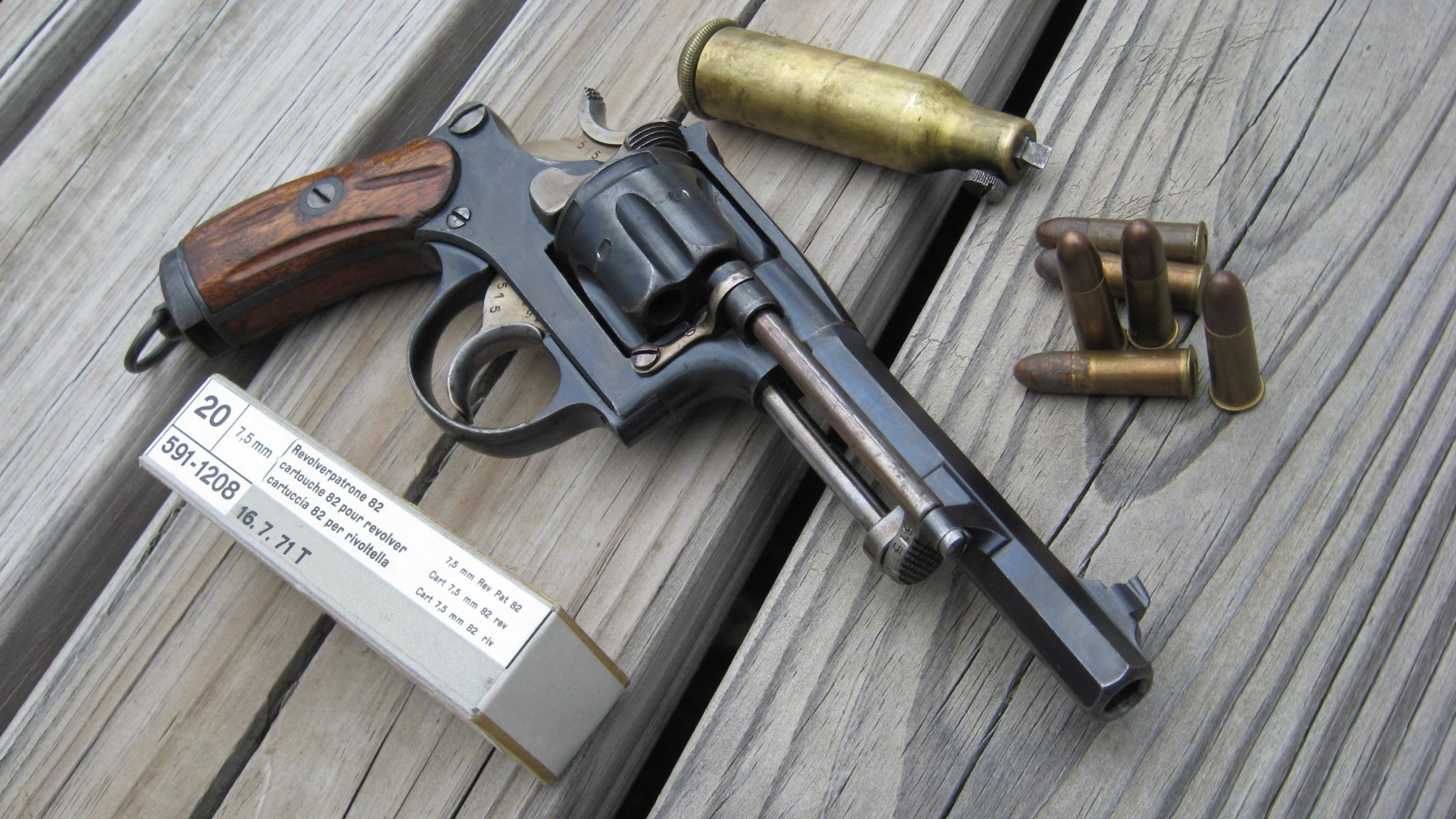 revolver kugeln bretter box