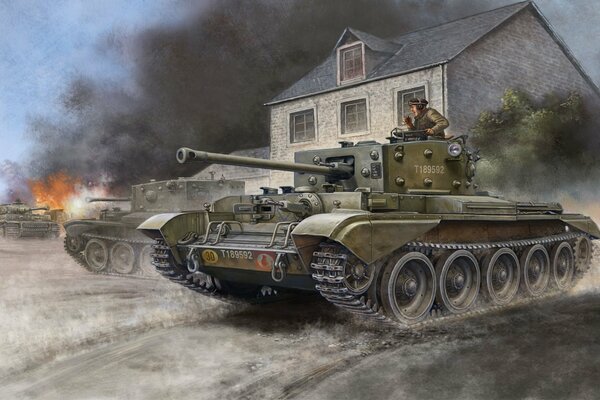 Art Tank crucero Cromwell