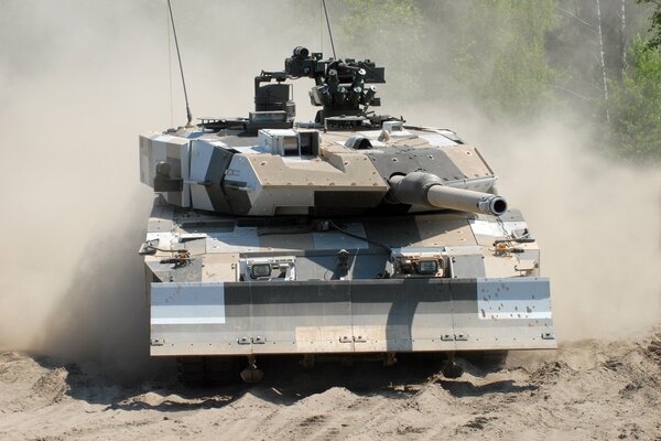 Leopard 2a6 Tarnung Kampfpanzer