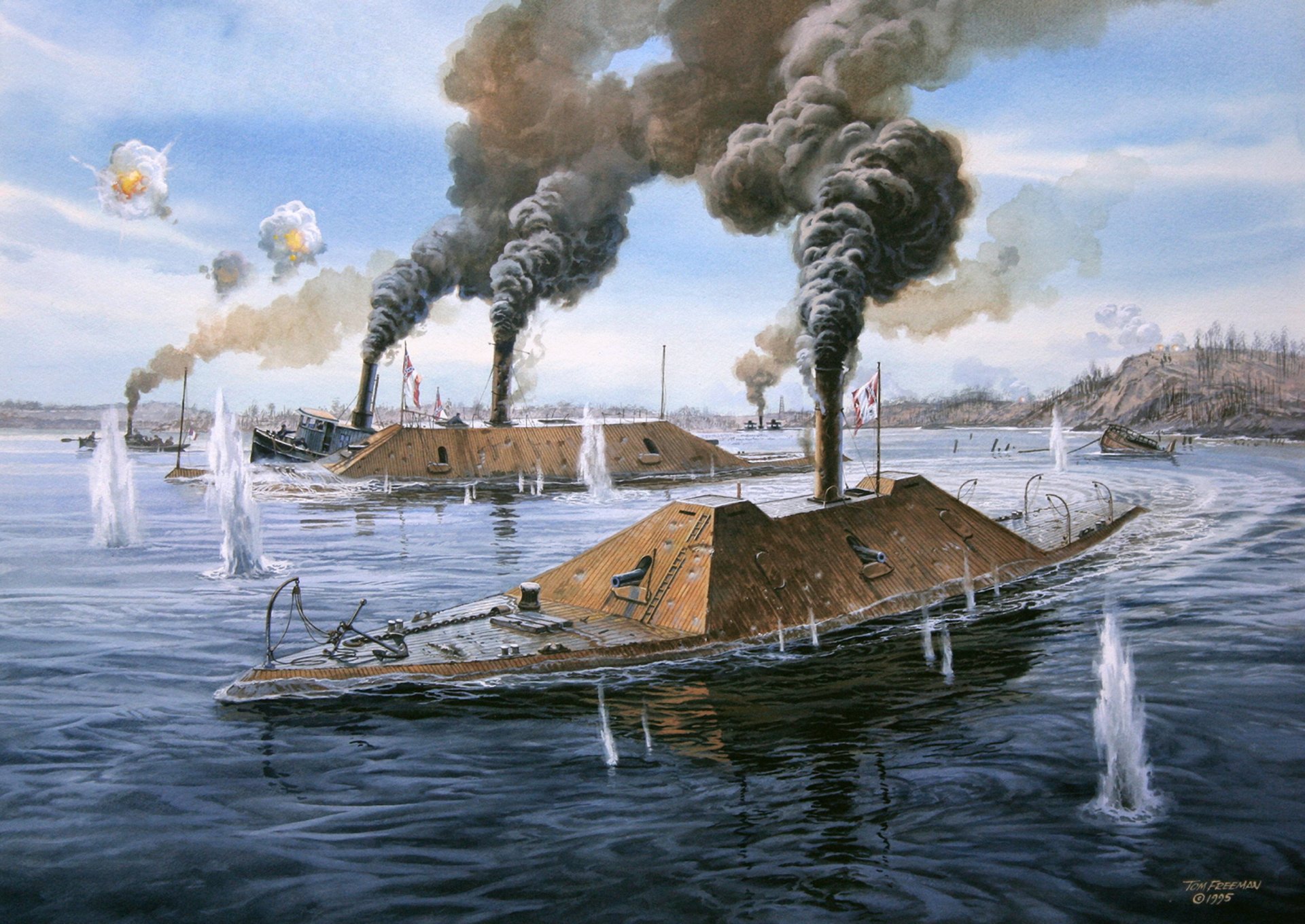 battleship civil war united states sea battle