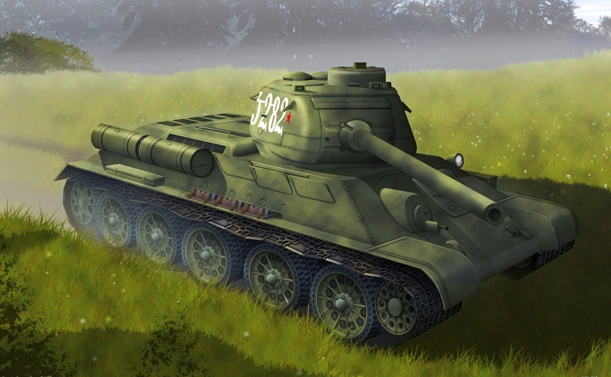 czołg t-34-85 technika broń zsrr