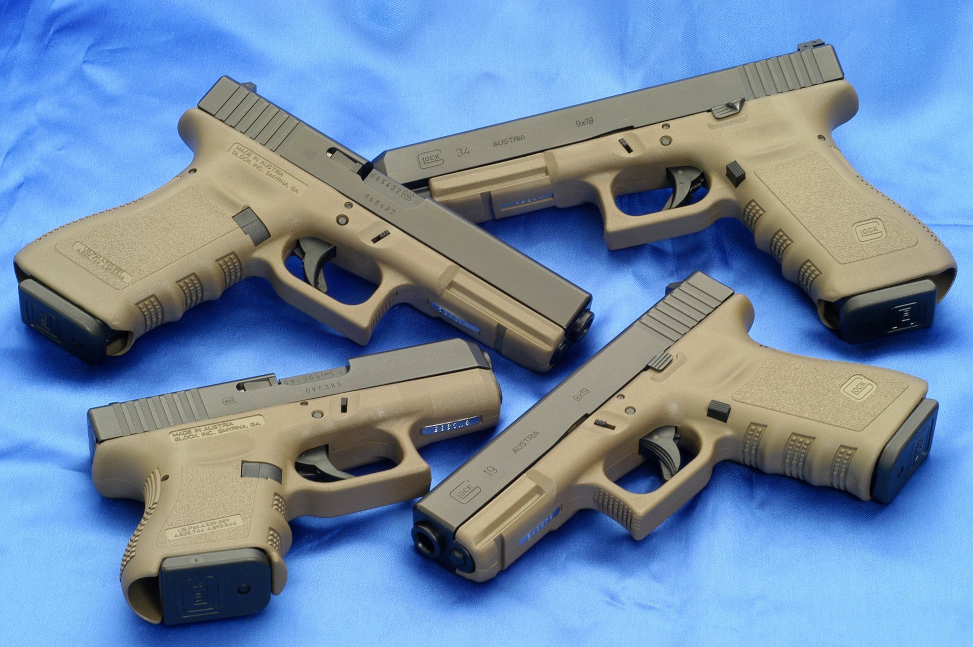 hd glock 17 glock 19 glock 26 glock 34 armas fondos de pantalla austria glock pistolas cañones armas de fuego