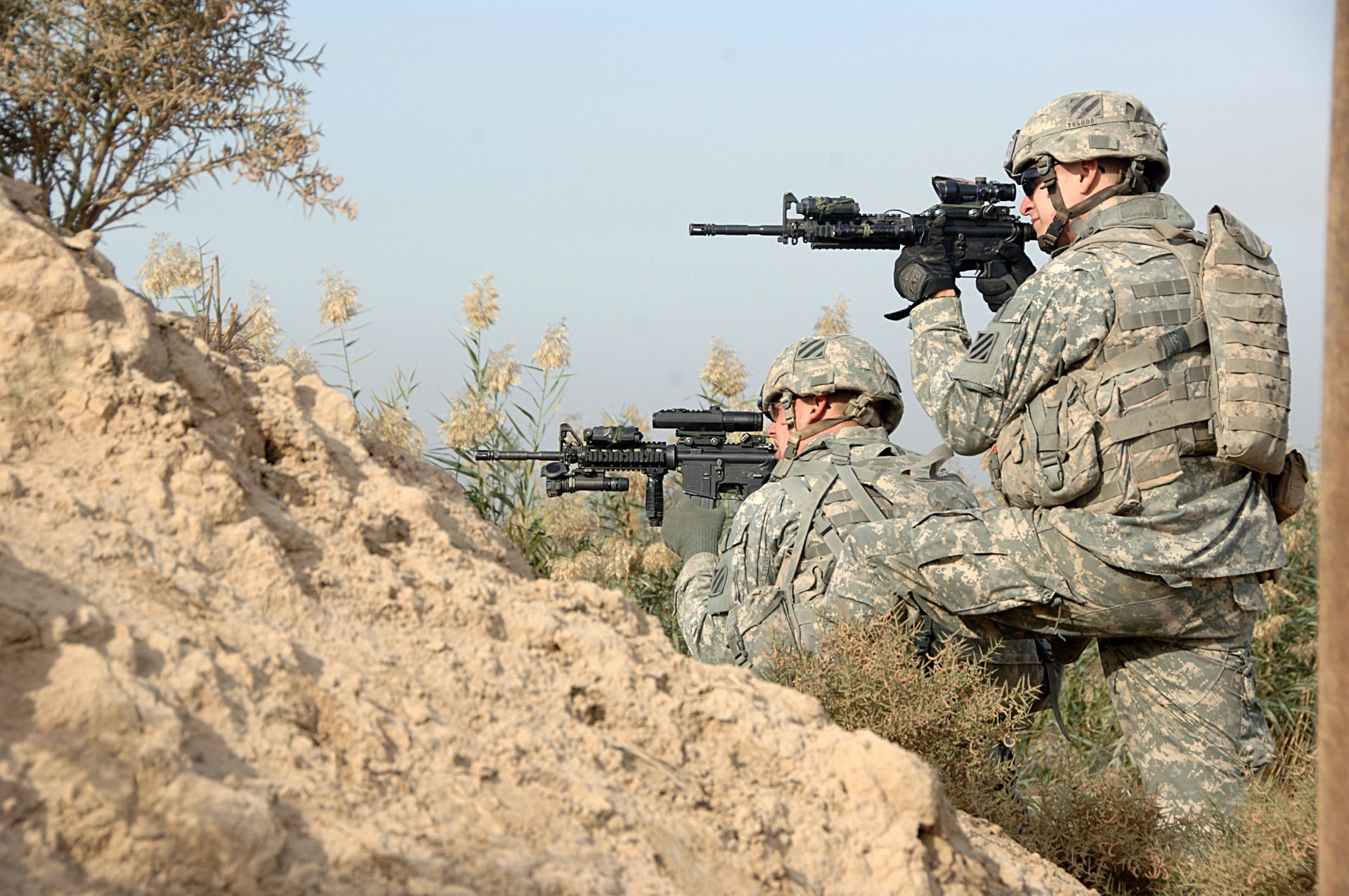 guerreros ejército de ee.uu. armas