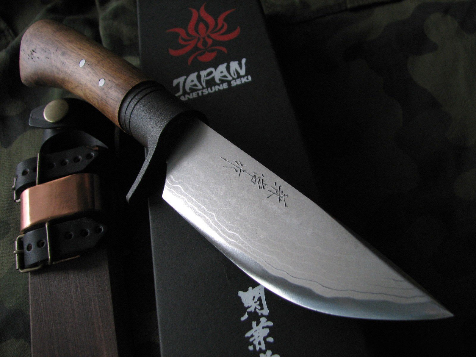 cold steel knife japan bag rukayatka of wood