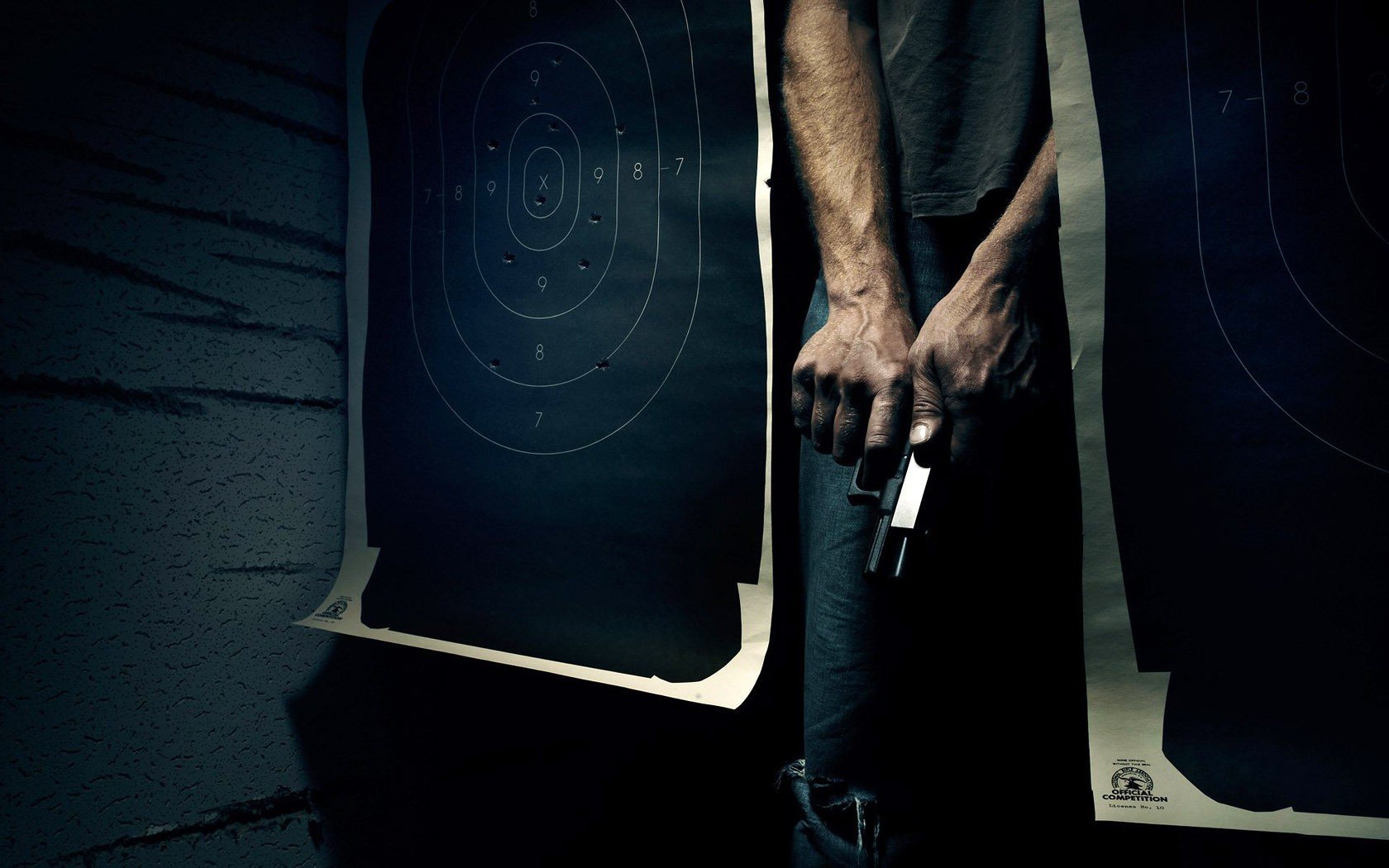 gun target wallpaper