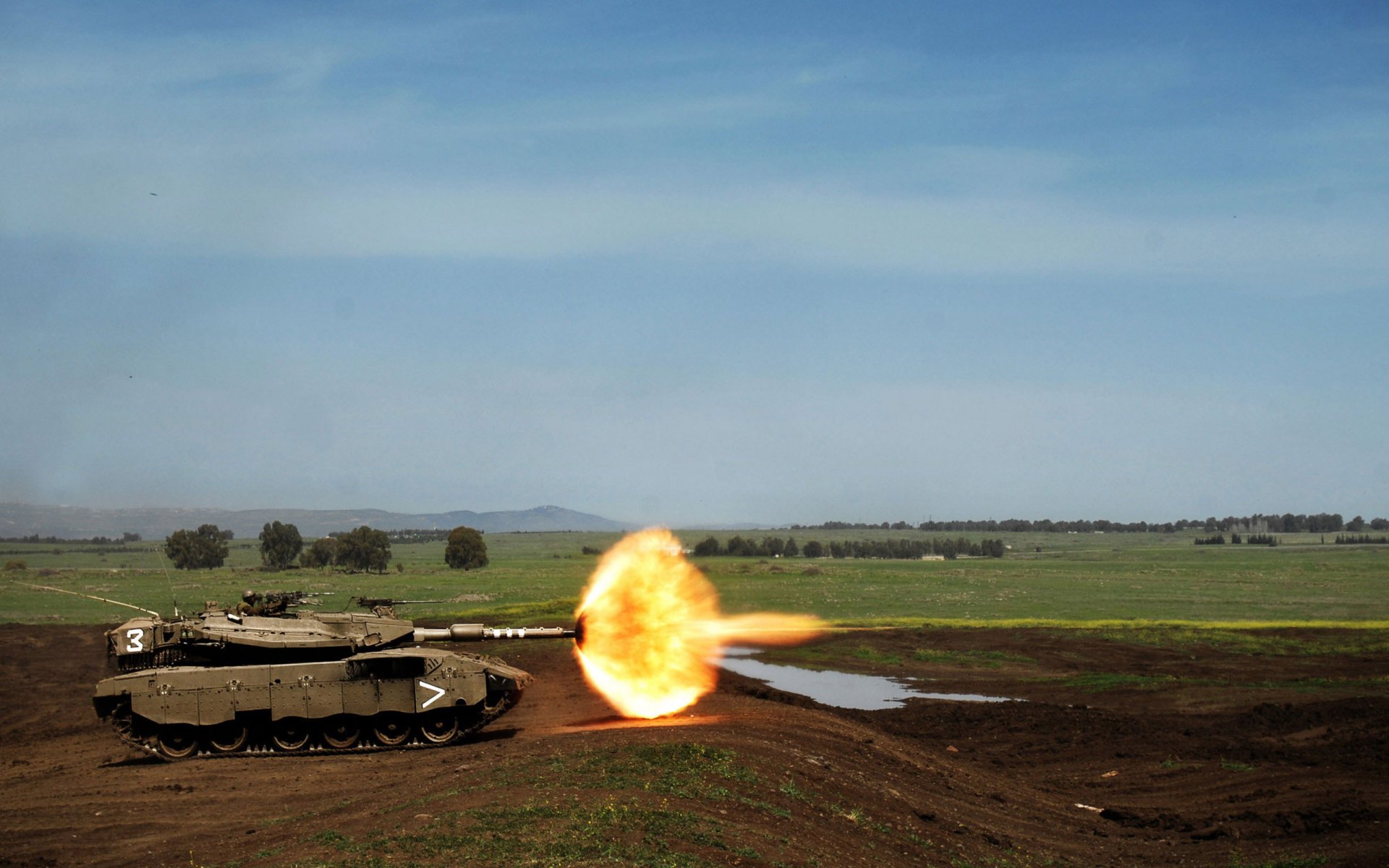 tanque polígono tiro