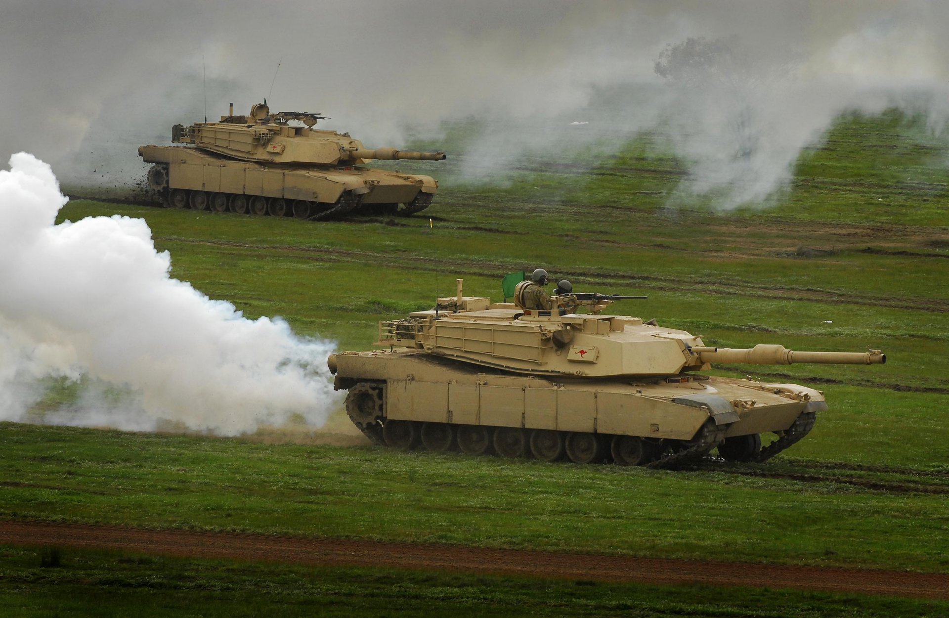 abrams rauch tank gras