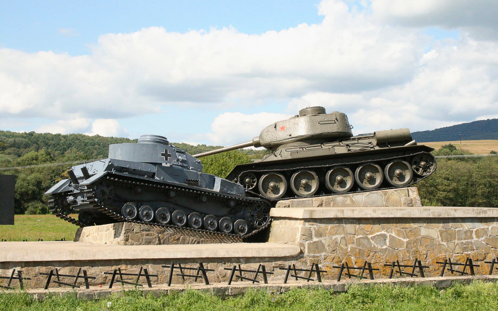 czołg t-34 pomnik