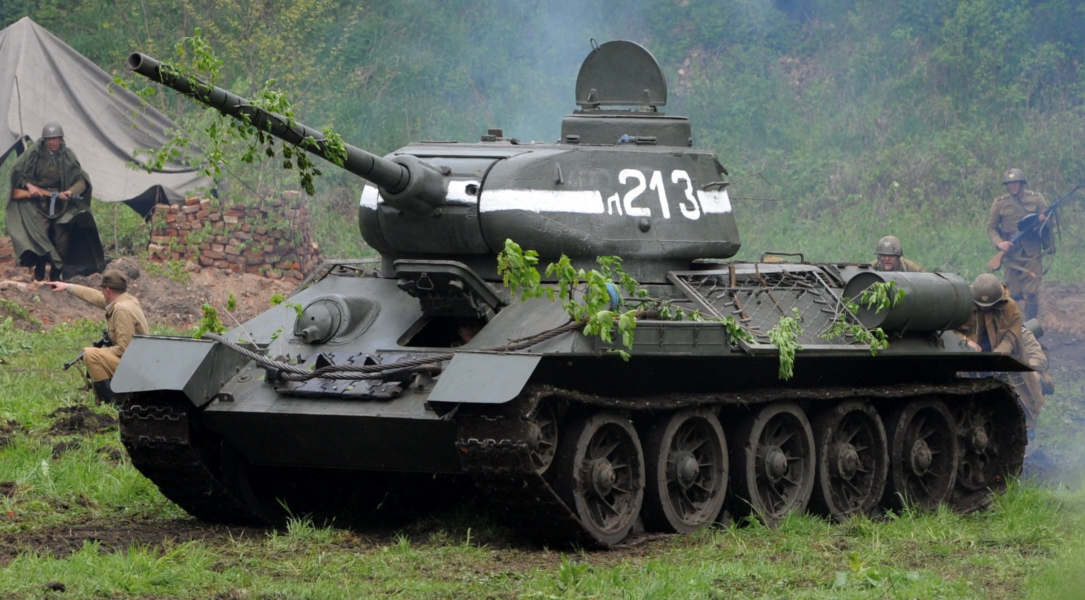 tanque t-34 segunda guerra mundial victoria