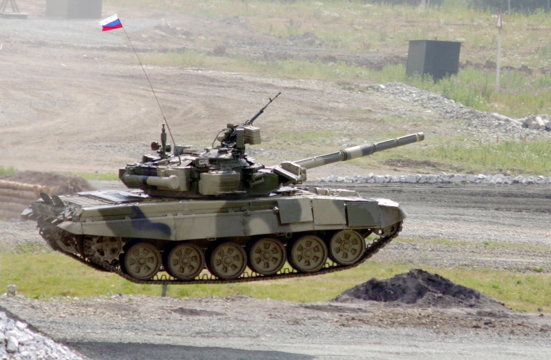 t-90 vol drapeau russie