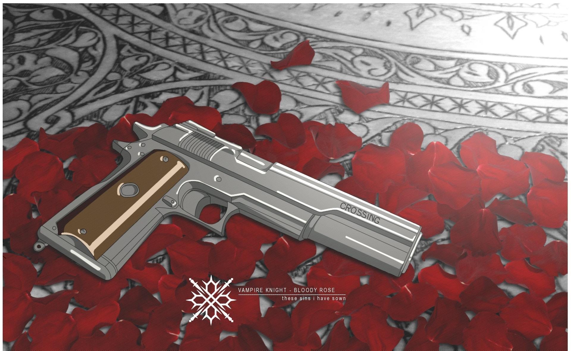 vampire knight gun weapon petal