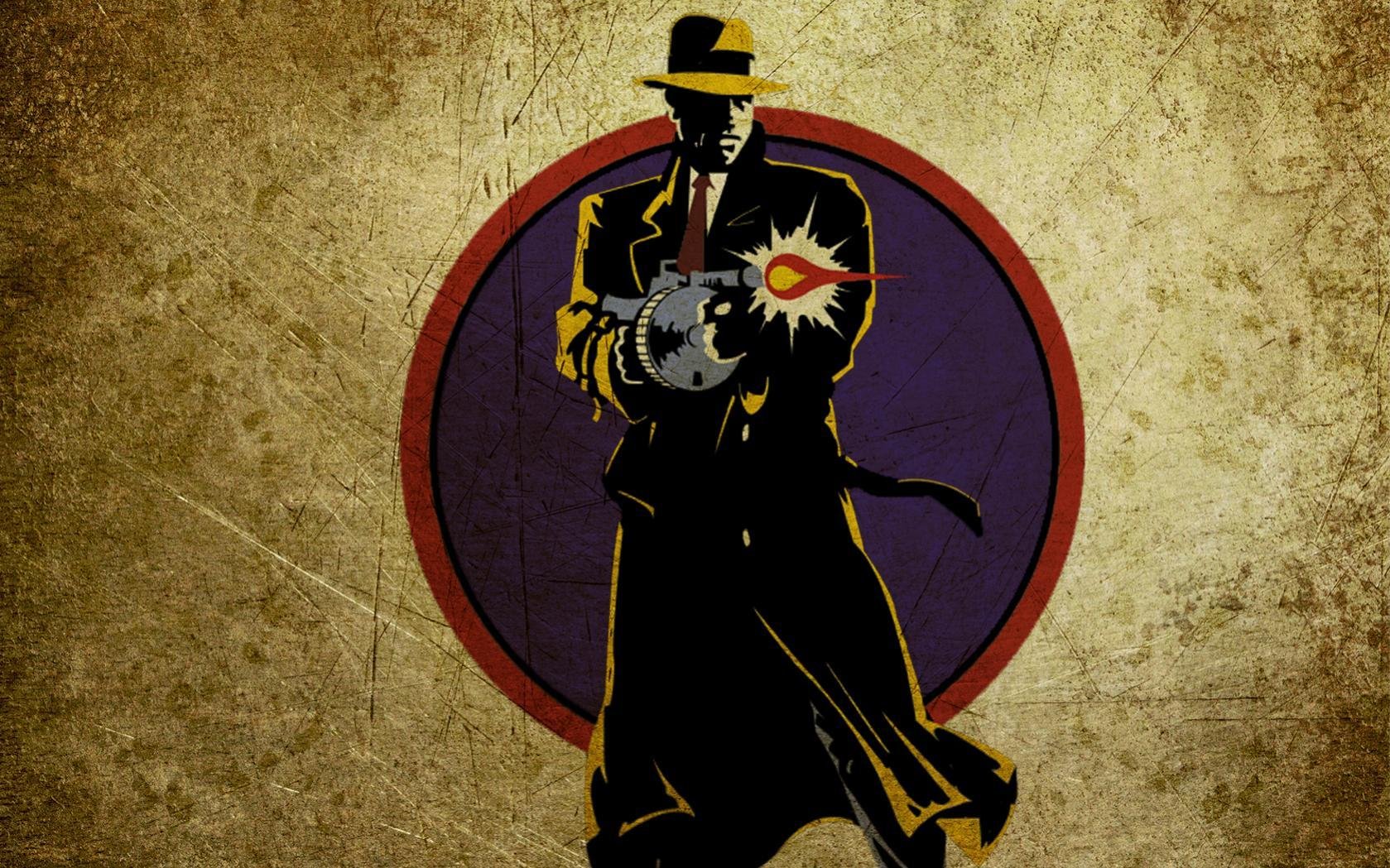 dick tracy máquina expendedora capa sombrero