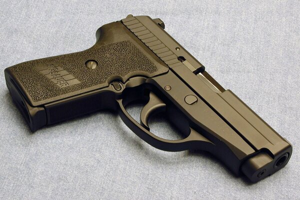 Pistola sig sauer con cañón