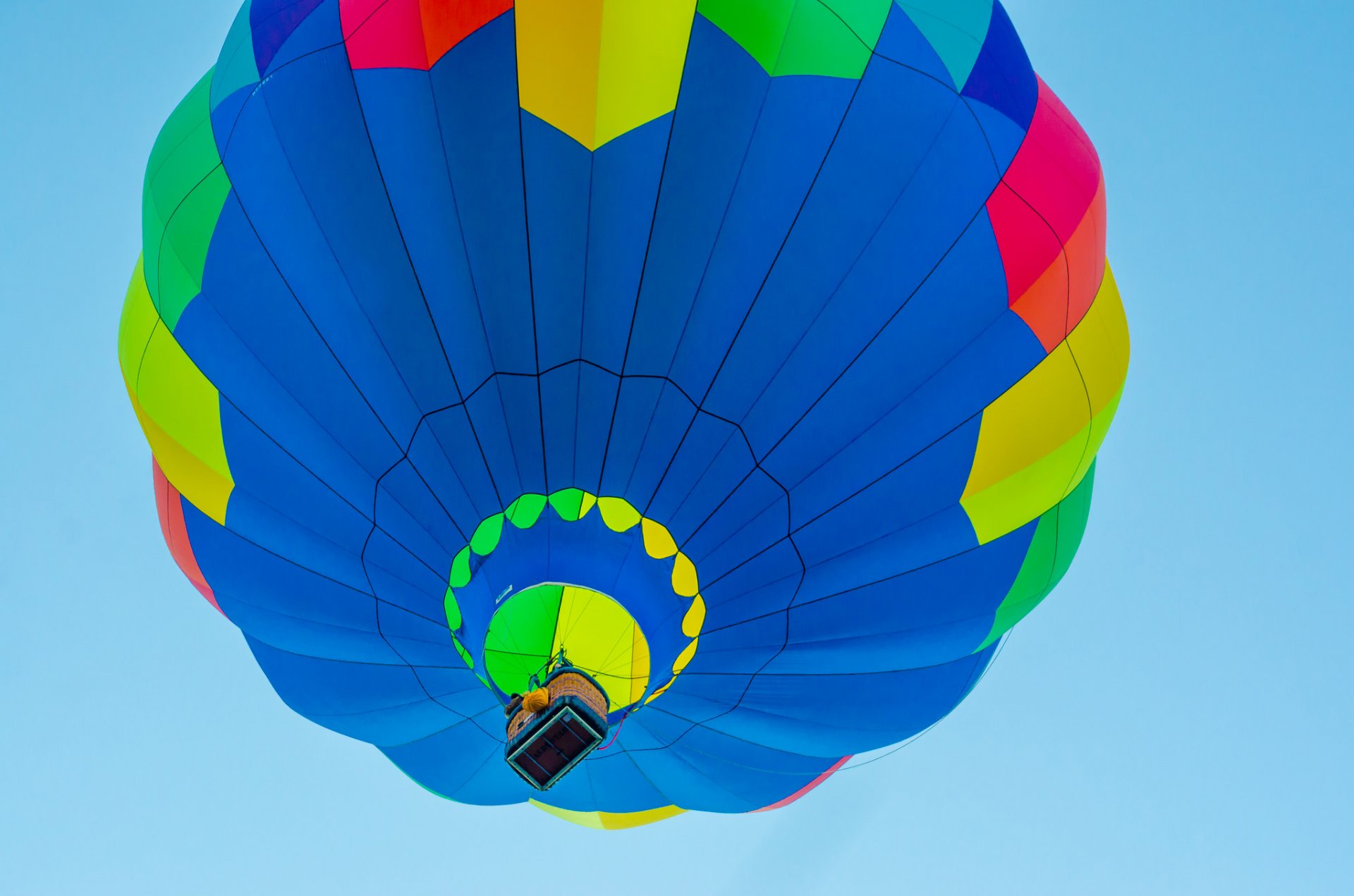 himmel flug korb ballon