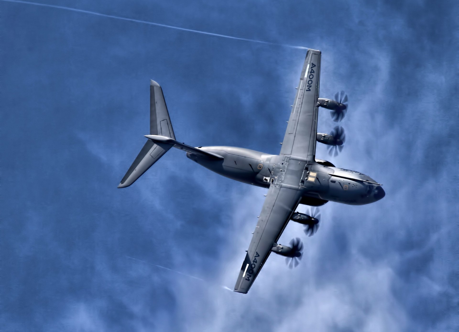 a400m four-engine turboprop military transport plane