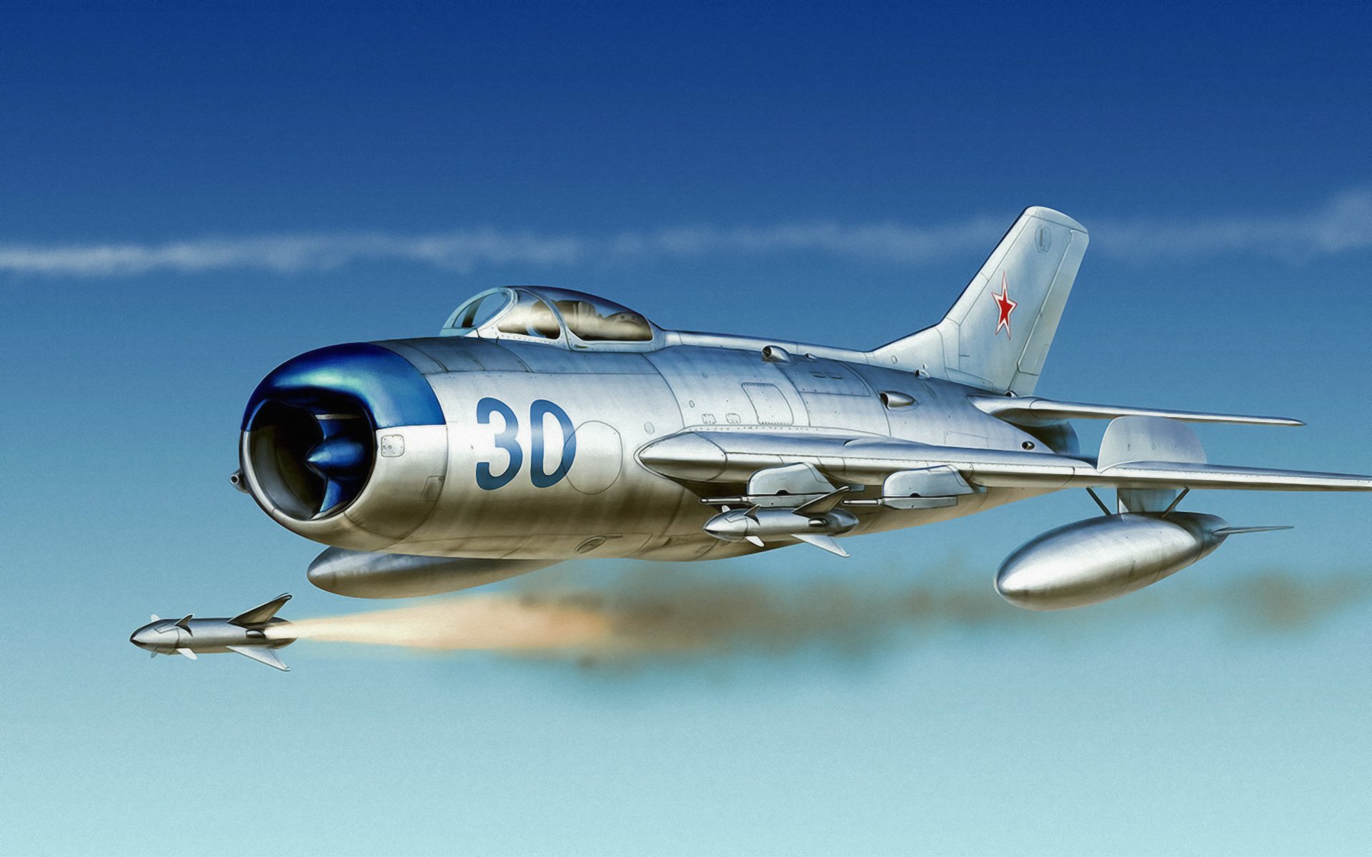 russische russische kämpfer russische jets krieg kunst malerei luftkampf mig 17