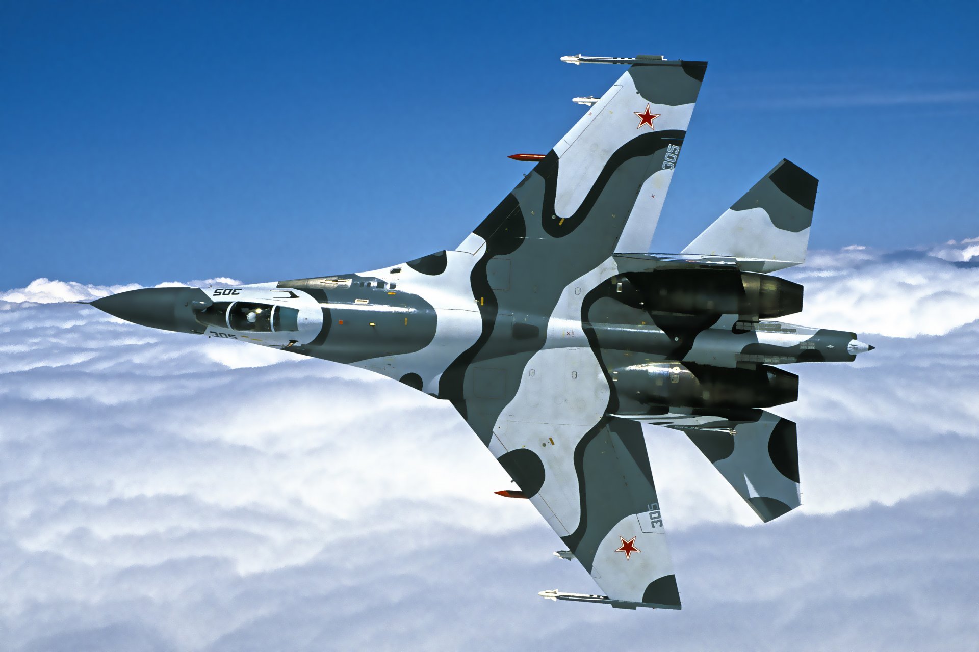 su-27 combattente cabina ali volo cielo