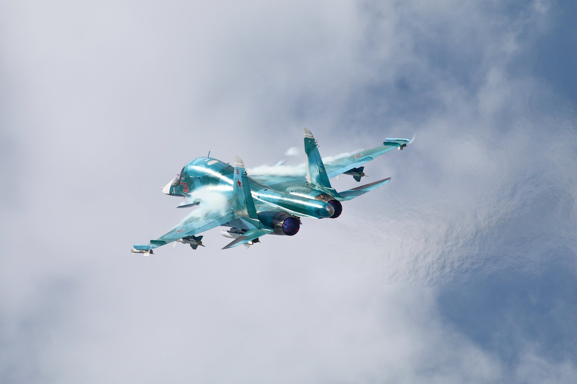 u-34 fighter bomber flight sky