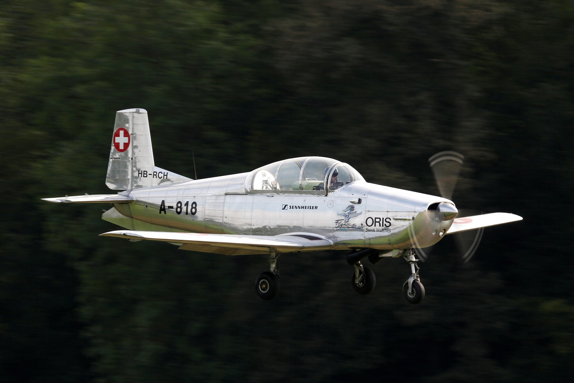 pilatus p-3 pilatus p-3 switzerland single-engined trainer plane